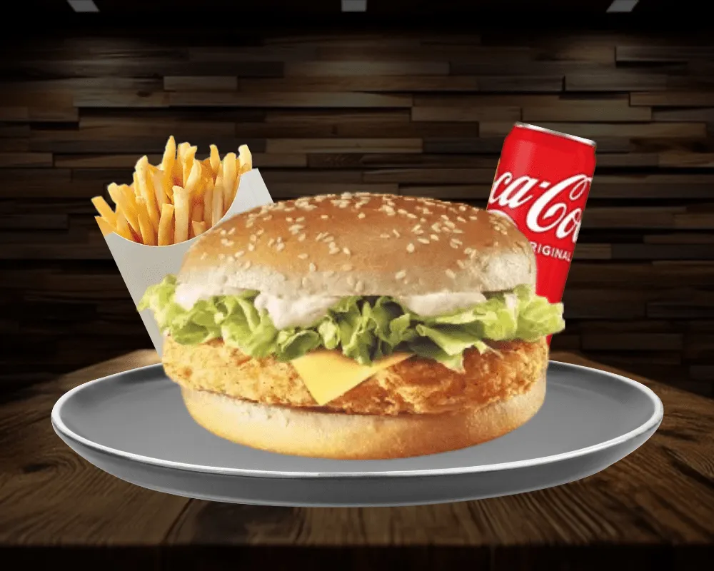 MENU CHICKEN BURGER  