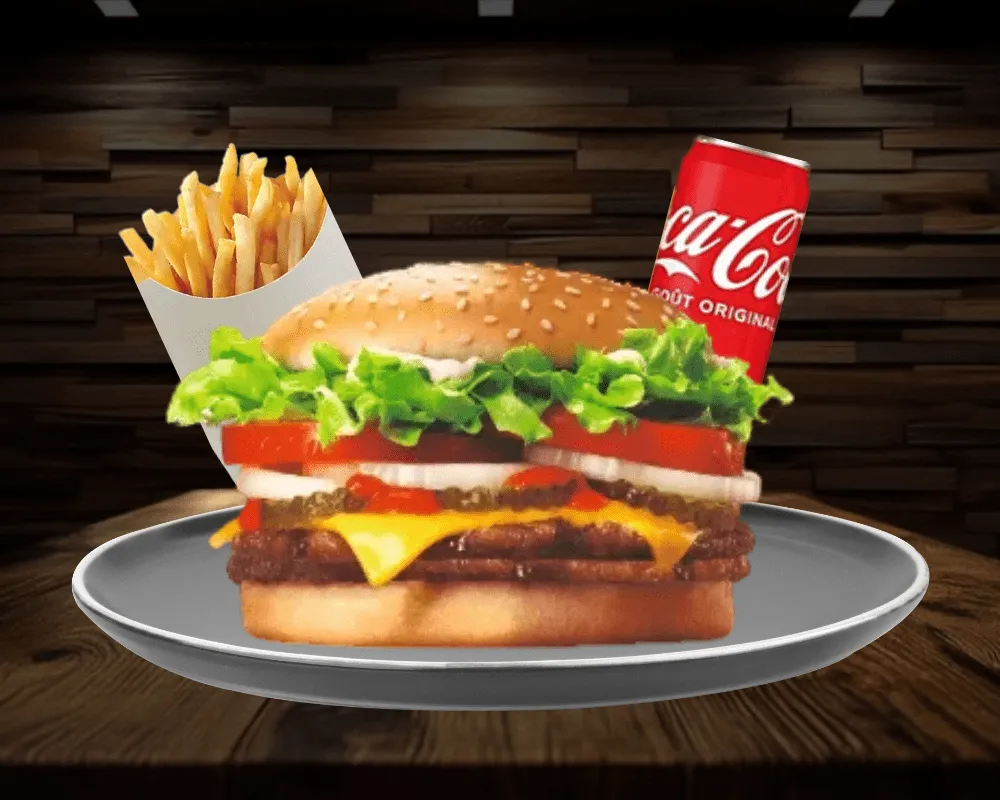 MENU DOUBLE WOOPER  